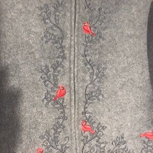 Color gray medium petite size sweater